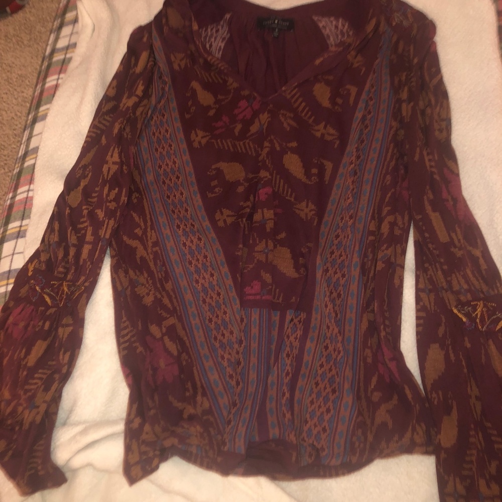 Bohemian Style Blouse